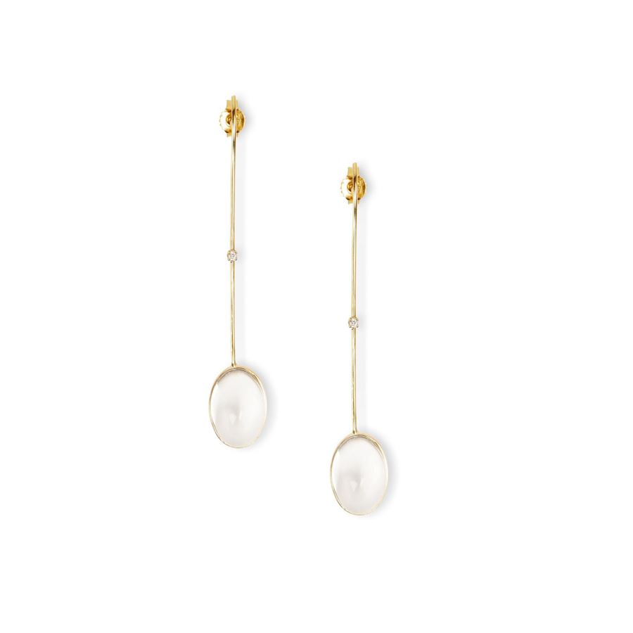 'Amo' with cabochon crystals AMI | OR7 CDR CERNAU18G CT 0,04